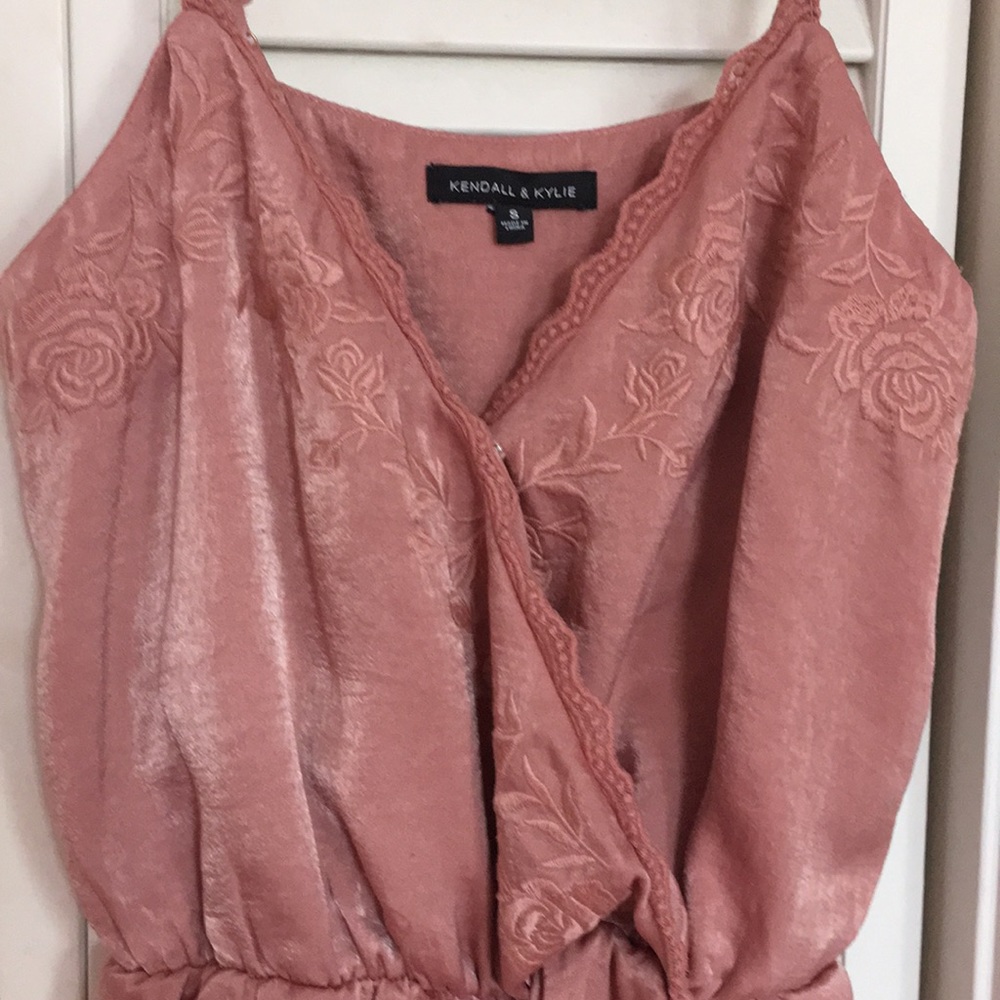 Kendall & Kylie light pink romper